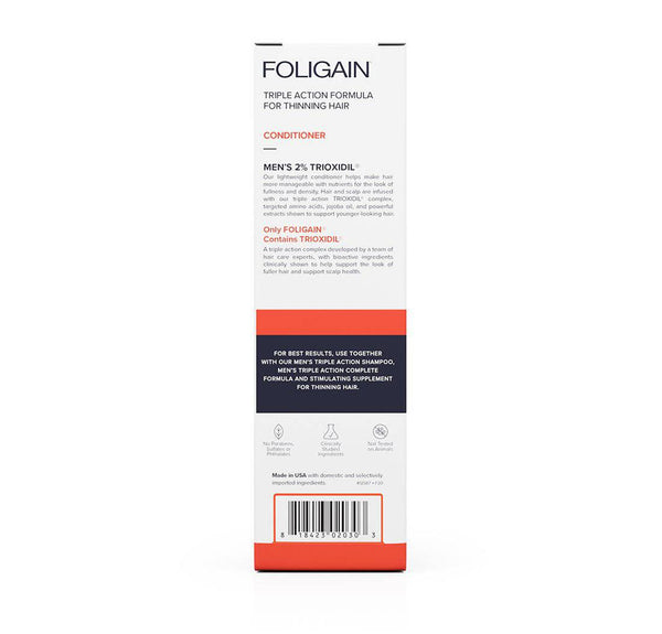 FOLIGAIN Hair Growth Shampoo + Conditioner Kit For Men - FOLIGAIN